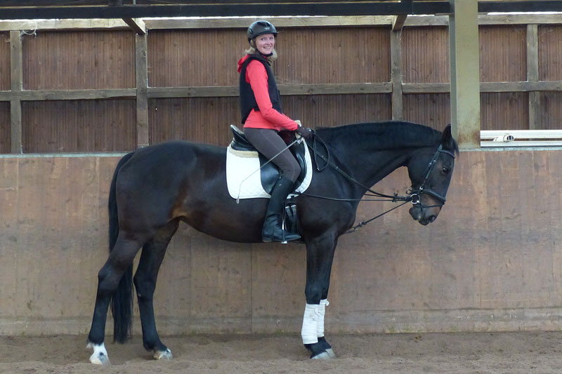 Gut Rodderhof, Köln: erstes freies Reiten