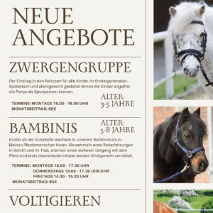 Beitragsbild Neue Angebote für Kinder